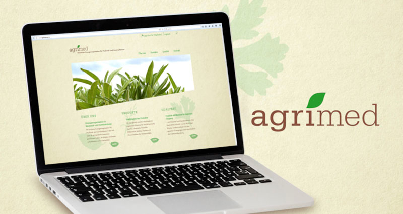 Agrimed – Neuerstellung Internetpräsenz