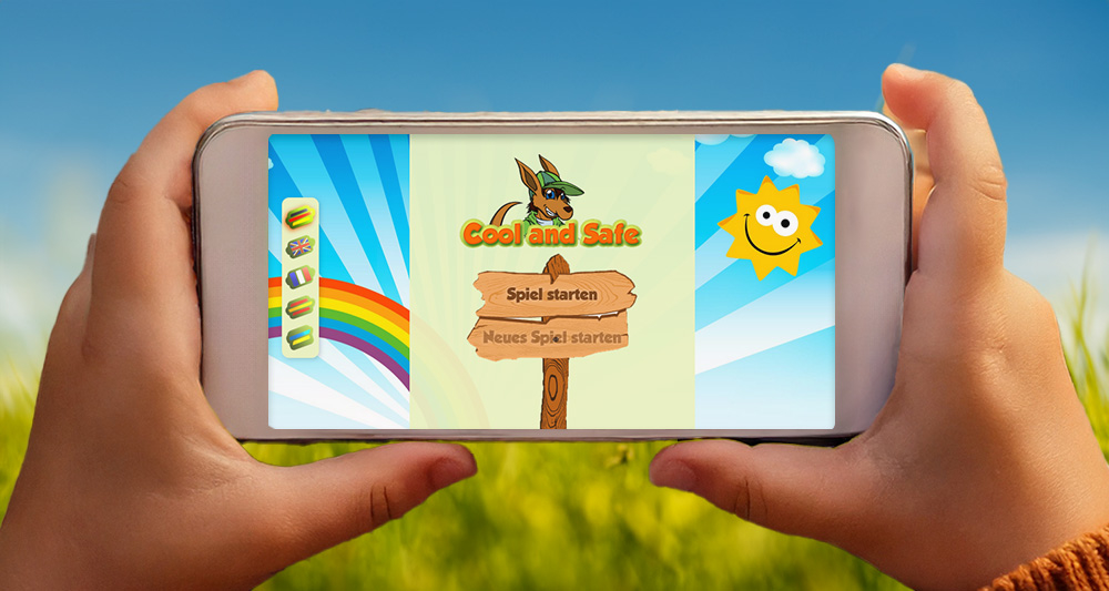 Lernspiel „Cool and Safe“ App