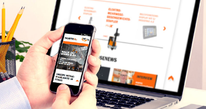 Neuentwicklung Microsite