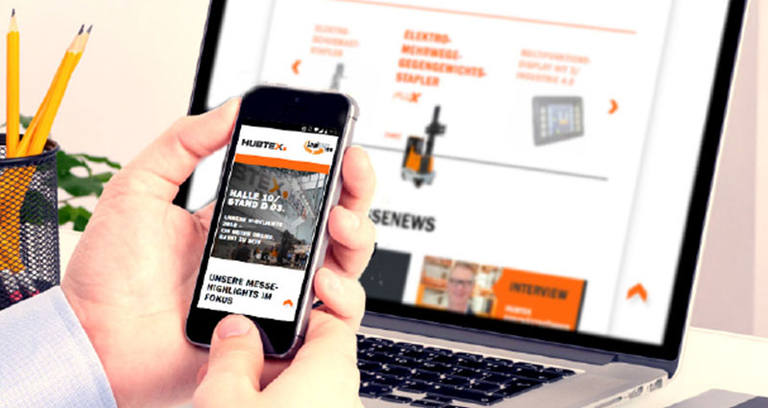 Neuentwicklung Microsite