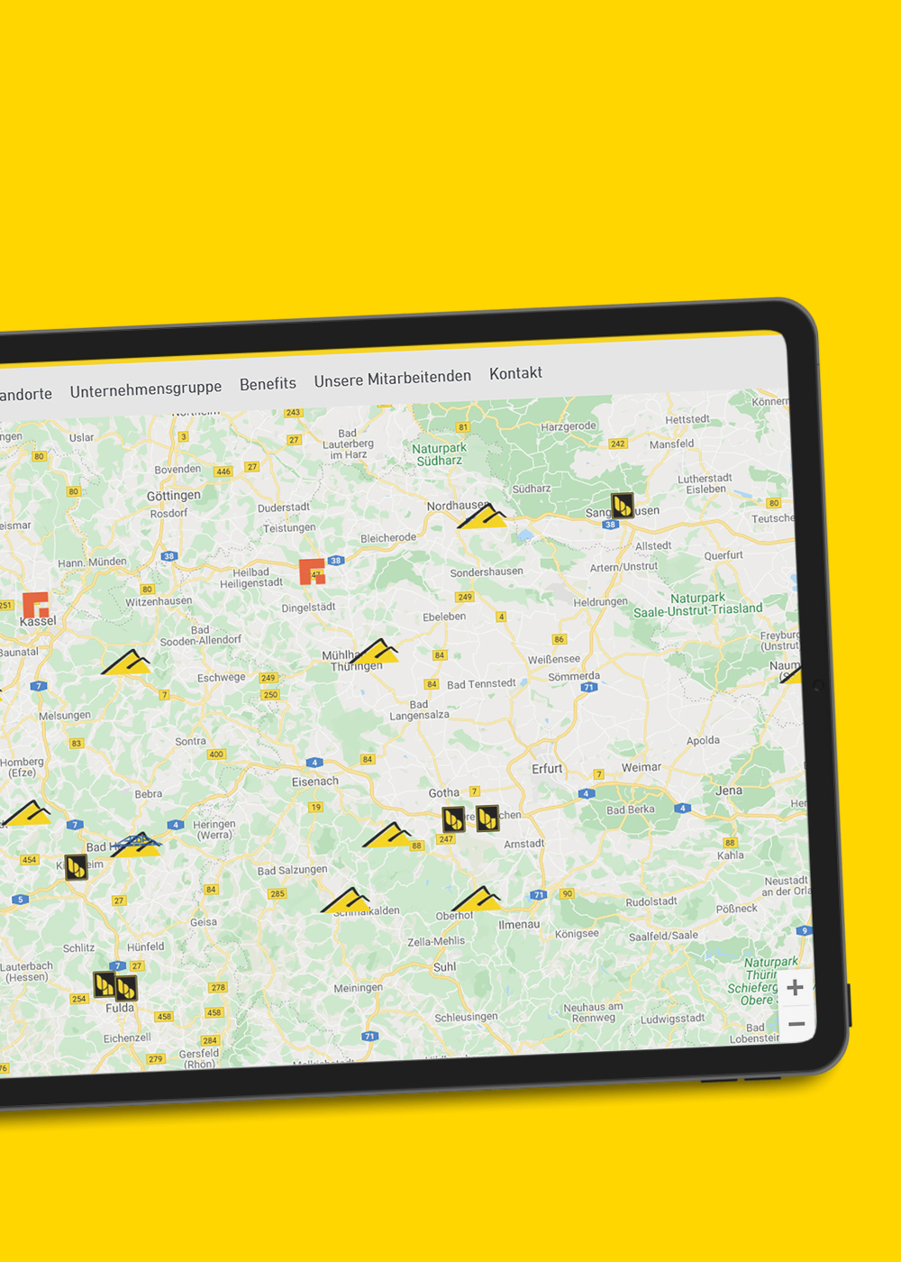 Jobportal Karte