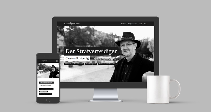 Gestaltung Internetpräsenz