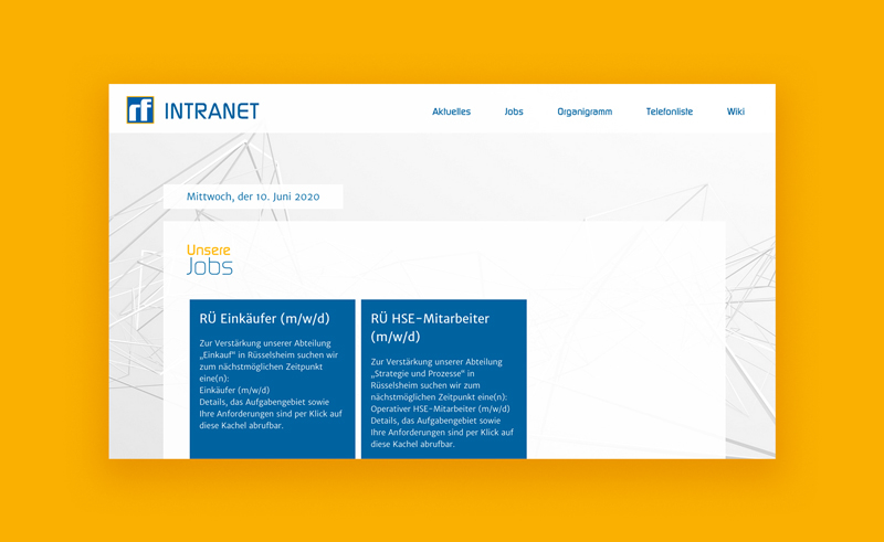 Rudolf Fritz Intranet 3