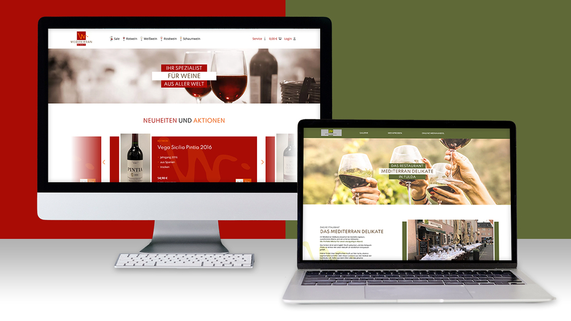 Neuerstellung Webseite und Onlineshop